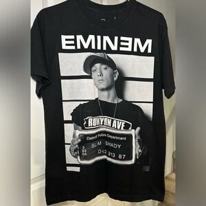 Eminem Black Graphic T-Shirt